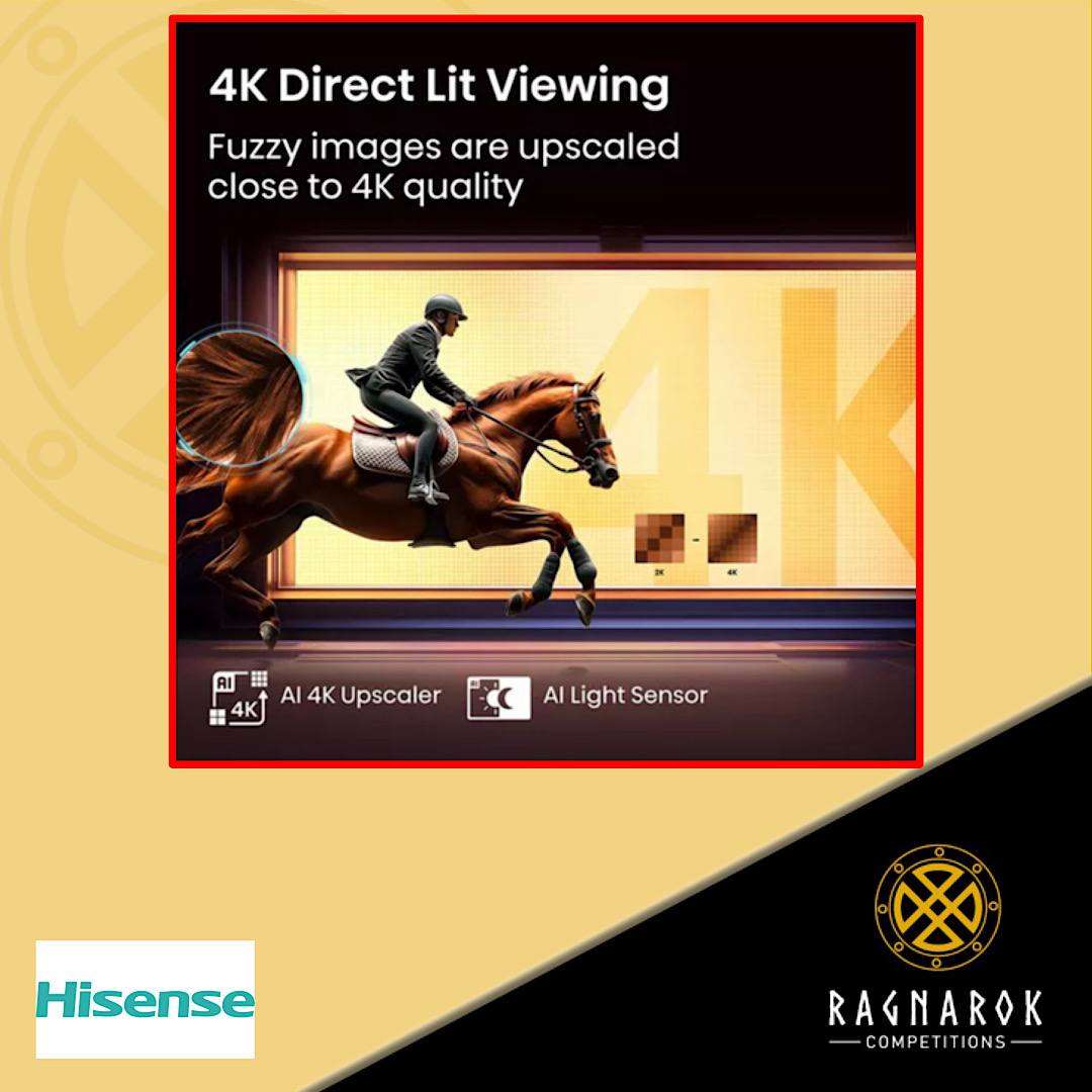 HISENSE A6Q 43" LED 4K HDR Smart TV with Freely 43A6QTUK - Image 12