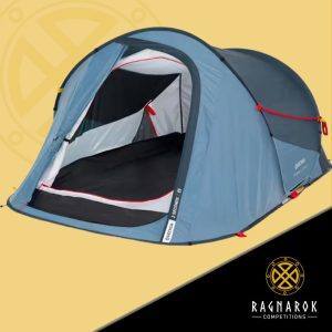2-person instant camping tent, 2 Seconds - Blue