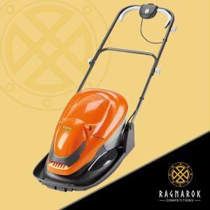 FLYMO EasiGlide 330 Corded Lawn Mower - Orange & Grey
