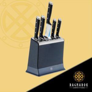 EverSharp Pro K297S644 5-Piece Knife Block