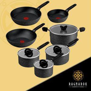 Tefal Expertise Plus Induction Non-Stick 7 Piece Pots & Pan Set