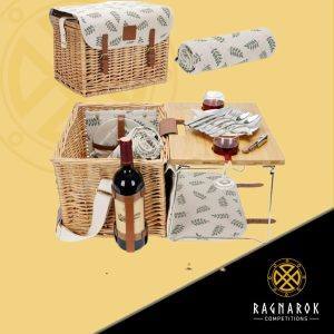 WILLOW WEAVE Picnic Basket Set