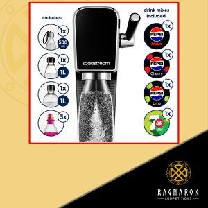 Sodastream ART Sparkling Water Maker mega bundle