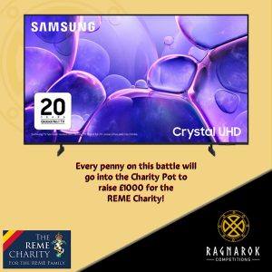 Charity Prize - Samsung U8000F 43" 4K Ultra HD Smart TV