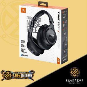 JBL Tune 780NC Wireless Over-Ear Headphones - Black