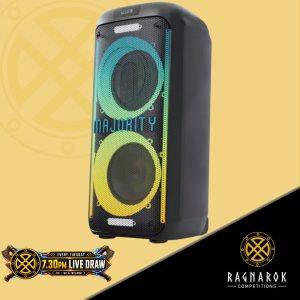 MAJORITY Pulse 3 Portable Bluetooth Megasound Party Speaker