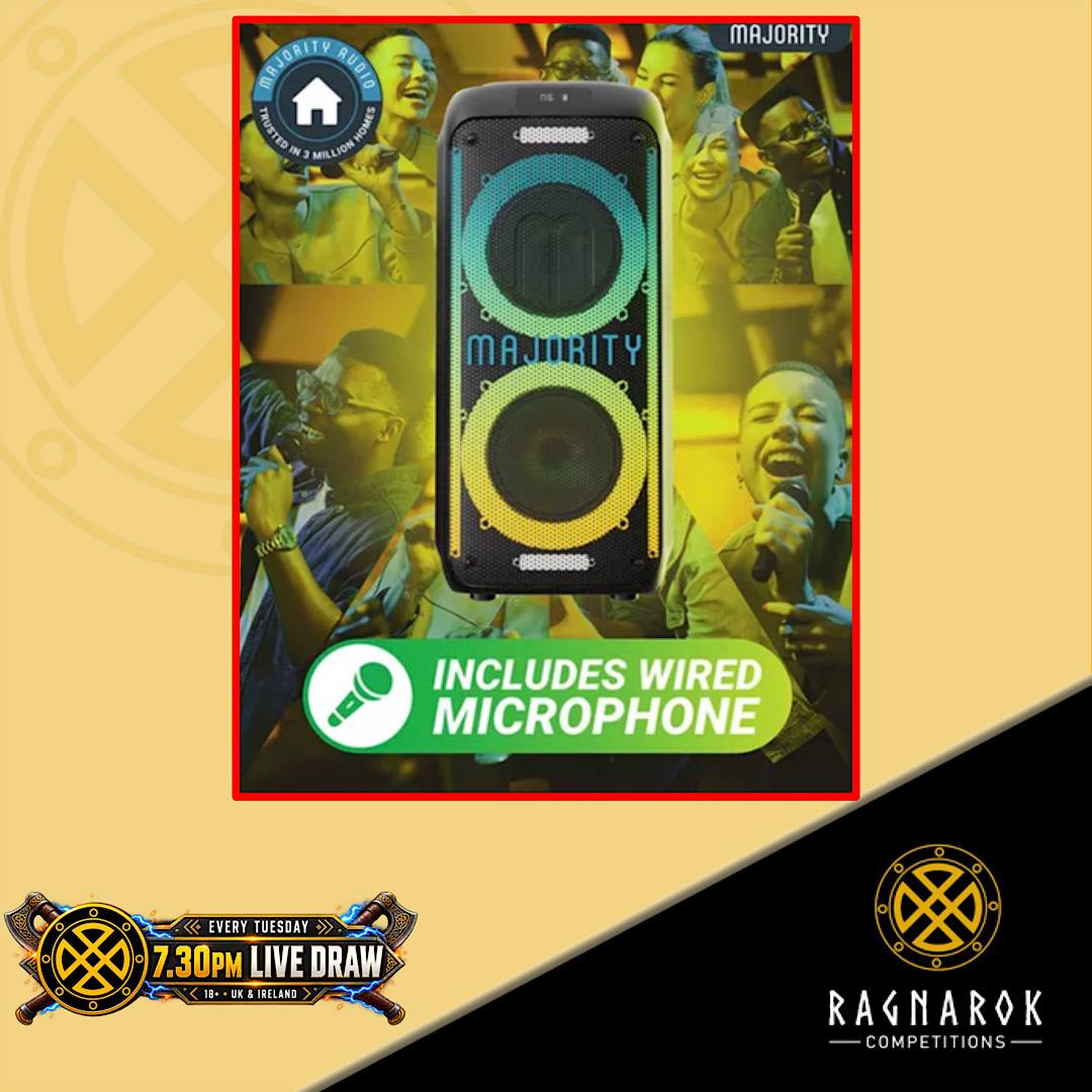 MAJORITY Pulse 3 Portable Bluetooth Megasound Party Speaker - Image 5