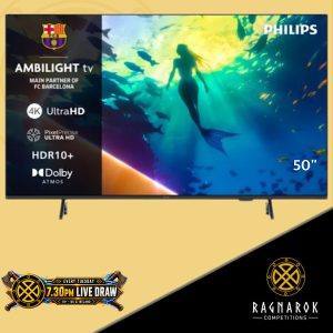 PHILIPS Ambilight 50" Smart 4K Ultra HD HDR LED TV