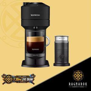 NESPRESSO Smart Pod Coffee Machine, Aeroccino Milk Frother