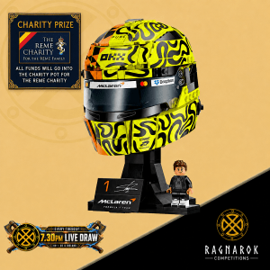 Charity Prize - Lego F1 Helmet
