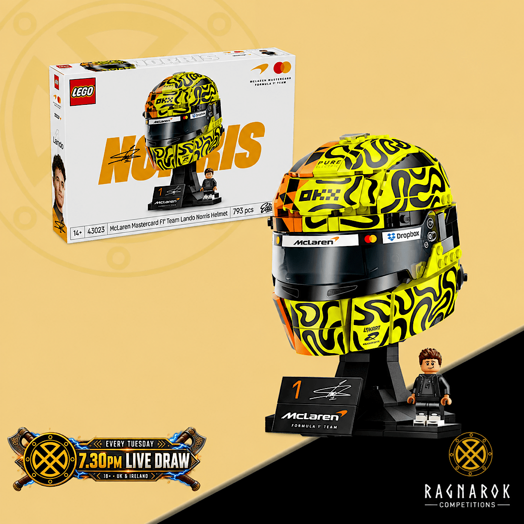 Charity Prize - Lego F1 Helmet - Image 2