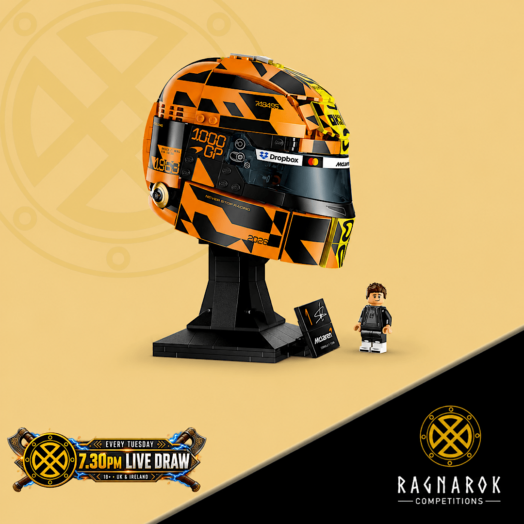 Charity Prize - Lego F1 Helmet - Image 3