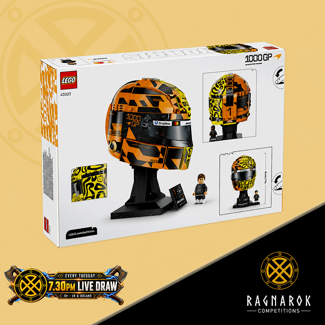 Charity Prize - Lego F1 Helmet - Image 4