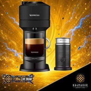 NESPRESSO Smart Pod Coffee Machine, Aeroccino Milk Frother