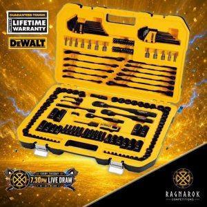 DEWALT® Mechanics Set 184pc lifetime warranty