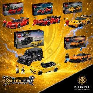 Mega bundle - 6 x Lego Speed Champions Cars