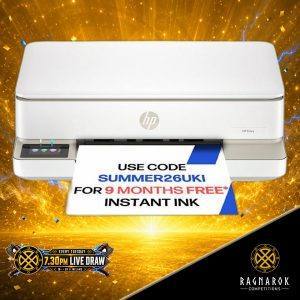 HP Envy 6132e All-in-One Wireless Inkjet Printer with Fax
