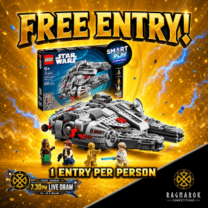 Free to Enter - Lego Millennium Falcon