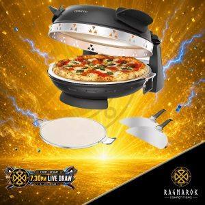KENWOOD My Pizzeria KPO10.000BK Pizza Oven - Black