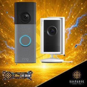 Ring Battery Video Doorbell & Ring Indoor Camera Plus