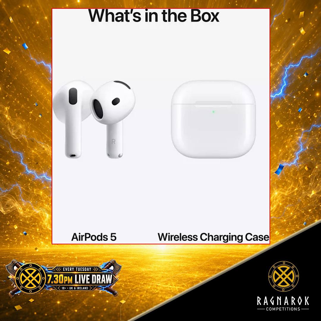 APPLE AirPods 5 (new) with Wireless Charging Case - White - Image 3