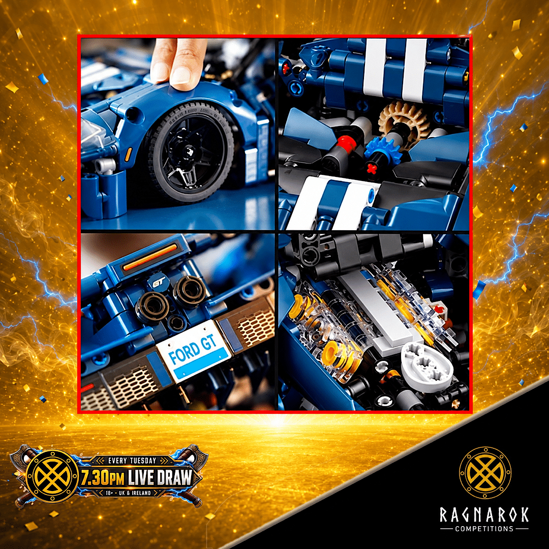 LEGO Technic Ford GT Car #4 - Image 2